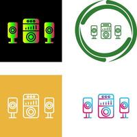 Sound System Icon Design vector