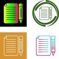 Page Icon Design vector