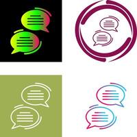 Chat Icon Design vector
