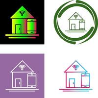 Home Automation Icon Design vector