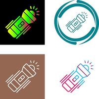 Flashlight Icon Design vector