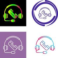 Support Icon Design vector