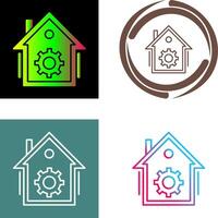 Home Automation Icon Design vector