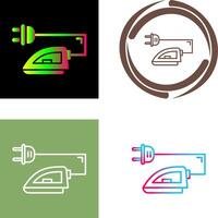 Iron Icon Design vector