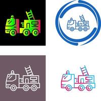 Fire Truck Icon Design vector