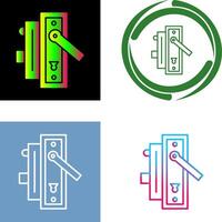 Door Handle Icon Design vector