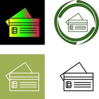 diseño de icono de tarjeta de crédito vector