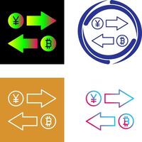 Exchange Icon Design vector