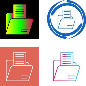 Folder Icon Design vector