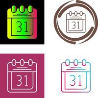 Calendar Icon Design vector