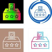 Ballot Icon Design vector