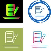 Edit Icon Design vector