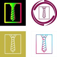 Tie Icon Design vector