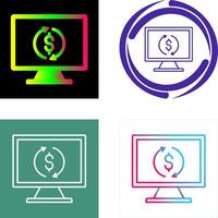 Demonstrator Icon Design vector