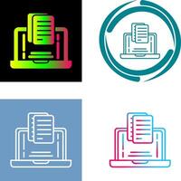 Document Icon Design vector