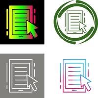 Ebook Icon Design vector