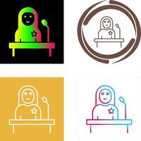 Candidate Icon Design vector