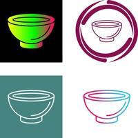 Bowl Icon Design vector