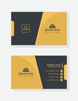 Corporate and creative business card design, Luxury and Elegant Business Card - Sophisticated Design, Double sided business card template vector