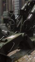 cannon gun in the city video