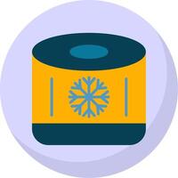 Air Filter Flat Bubble Icon vector