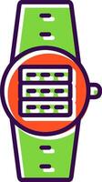 Server filled Design Icon vector