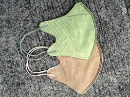 Masks that are used daily to protect themselves from viruses photo