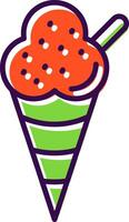 Icecream filled Design Icon vector