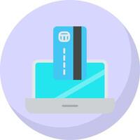 OnFlat Bubble Payment Flat Bubble Icon vector