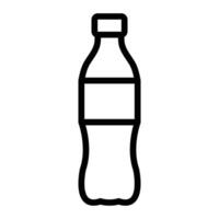 Cola Line Icon Design vector