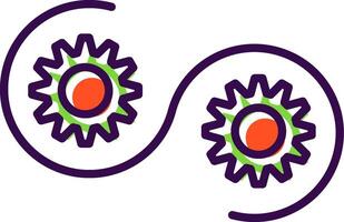 Devops filled Design Icon vector