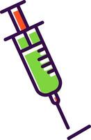 Syringe filled Design Icon vector