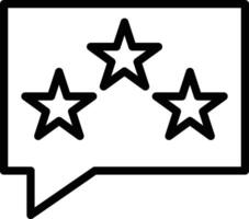 Good Feedback Line Icon Design vector