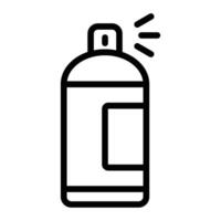 Spray Paint Line Icon Design vector