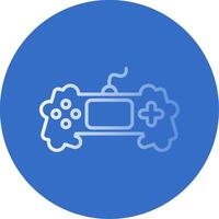 Game Flat Bubble Icon vector