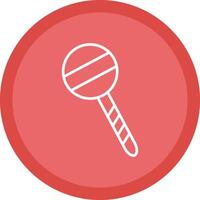 Lollipop Line Multi Circle Icon vector