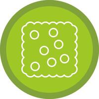 Cracker Line Multi Circle Icon vector