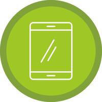 Smartphone Line Multi Circle Icon vector