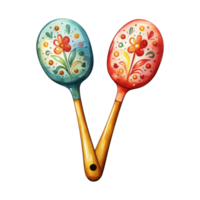 maracas voor authentiek Latijns Amerikaans ritmes png