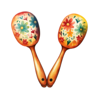 Maracas zum authentisch Latein amerikanisch Rhythmen png