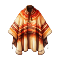 Mexican Poncho for Cultural Celebrations png