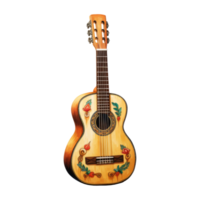 Colorful Array of Guitar png