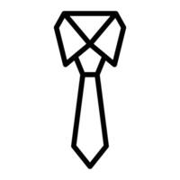 Tie Line Icon Design vector