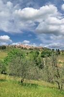 famous San Gimignano in Tuscany,Italy photo