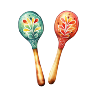 maracas voor authentiek Latijns Amerikaans ritmes png