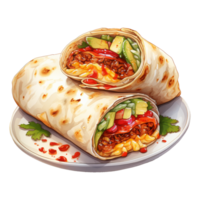 burrito monitor Listo para devorando png