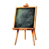 Vintage Chalkboard with Wooden Frame png