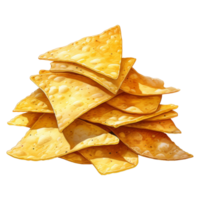 triangolare tortilla patatine fritte pila png