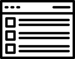 Search Results Icon Design vector