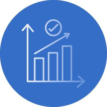 Velocidad plano burbuja icono vector